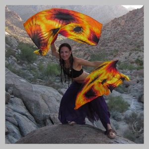 Flow Flag artist Nicole Polanco